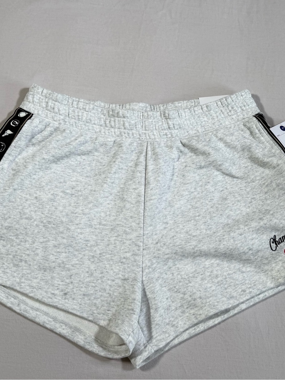 Champion Heather Gray Women's Athletic Fleece Shorts